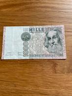 1000 Lire Bankbiljet - Italië, Ophalen of Verzenden, Italië, Los biljet
