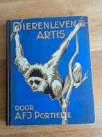 Dierenleven in Artis, AFJ portieltje, Boeken, Ophalen of Verzenden, Gelezen