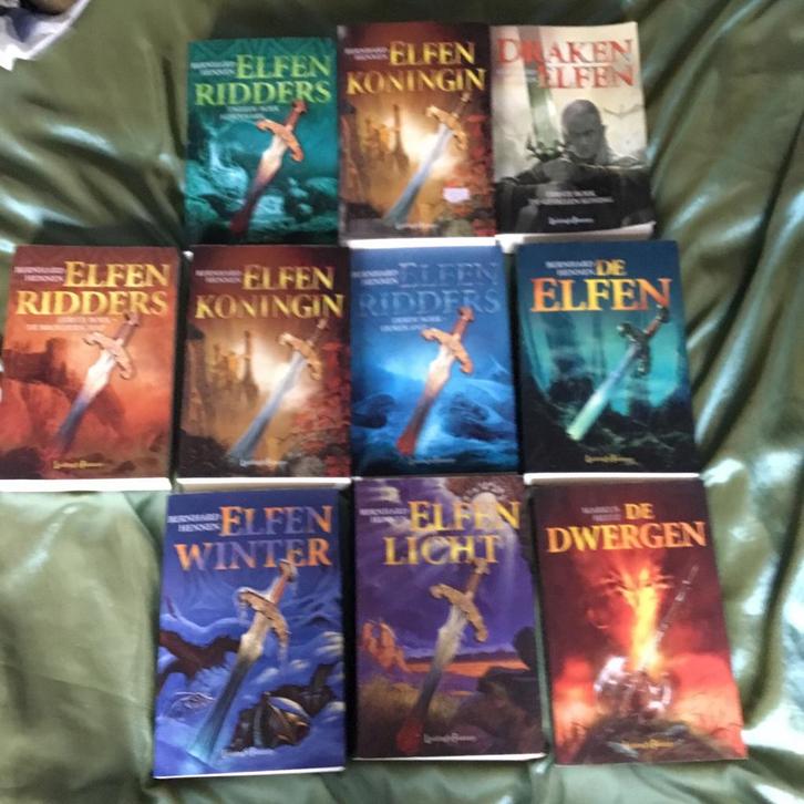 Elfen en dwergen boeken, Boeken, Fantasy, Zo goed als nieuw, Ophalen of Verzenden