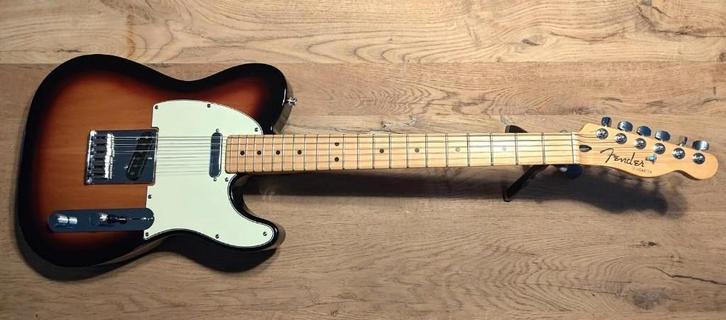 Fender Player Plus Telecaster – Sunburst – Made in Mexico, Muziek en Instrumenten, Snaarinstrumenten | Gitaren | Elektrisch, Zo goed als nieuw