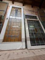 Glas in lood & stalen stalramen, Ophalen