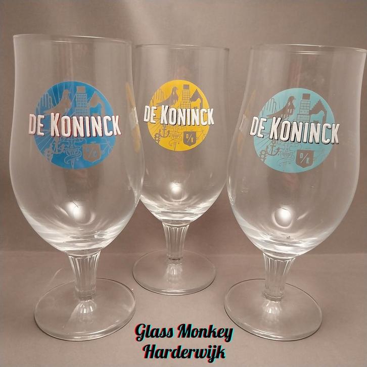 De Koninck bierglazen. 33cl, Verzamelen, Biermerken, Nieuw, Glas of Glazen, De Koninck, Ophalen of Verzenden