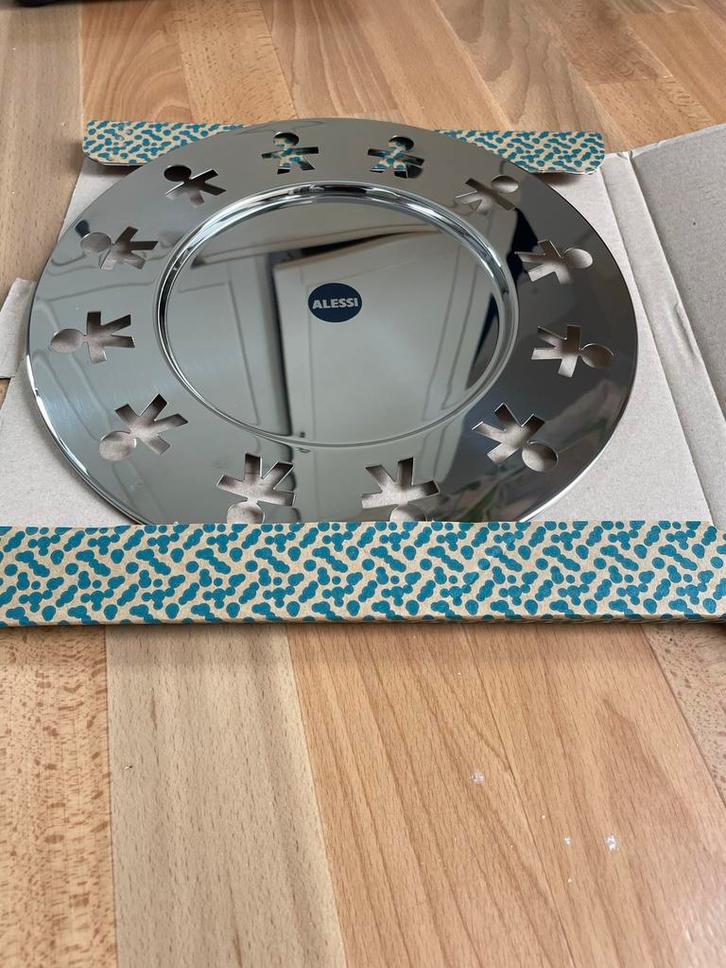 6 Nieuwe Alessi Girotondo Onderbord - Vintage 1993, Huis en Inrichting, Keuken | Servies, Nieuw, Schaal of Schalen, Overige stijlen
