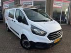 Ford Transit Custom 300 2.0 TDCI L2H1 Ambiente - Dubbele Cab, Auto's, Bestelauto's, Voorwielaandrijving, Stof, 4 cilinders, Wit
