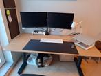 Elektrisch verstelbaar zit-sta bureau, Ophalen, Elektrisch, Zo goed als nieuw, Stabureau