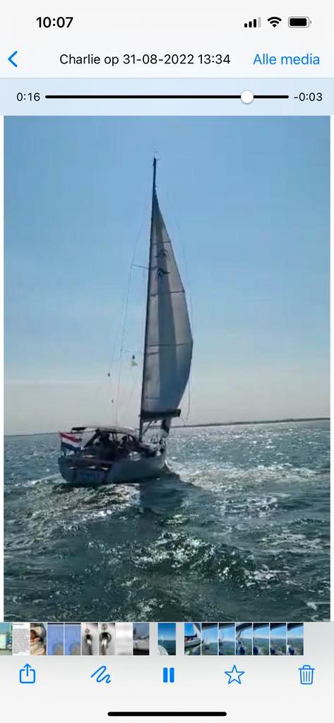 Northsails Dacron Grootzeil Hanse 375, Watersport en Boten, Zeilen en Zeiltoebehoren, Gebruikt, Grootzeil, 30 tot 60 m², 6 meter of meer