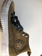 Te koop: nieuwe leren sneakers, Converse, groen, 41, Kleding | Heren, Schoenen, Ophalen of Verzenden, Nieuw, Overige kleuren