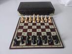 Vintage Reisschaakspel / Schaakspel, Een of twee spelers, Ophalen of Verzenden, Zo goed als nieuw