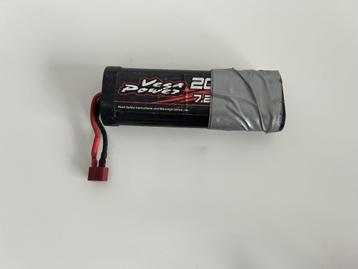 Accu 2000mah 7,2v 1/10 rc auto beschikbaar voor biedingen
