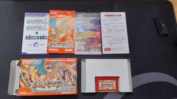 Pokémon FireRed Japan | GBA | CIB | Getest & Werkend beschikbaar voor biedingen