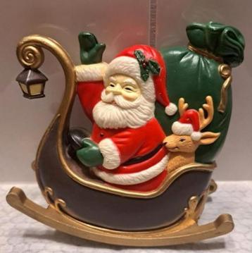 KERST: prachtige kerstman in arreslee beschikbaar voor biedingen