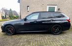 BMW 320d Touring M-Sport, 2022, Auto's, Automaat, Achterwielaandrijving, Zwart, Stationwagon