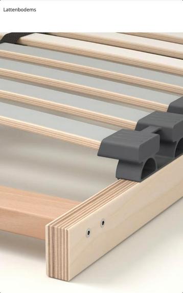 1 Bedbodem 80 0f 90 breed ikea lonset lattenbodem  beschikbaar voor biedingen