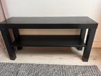 Zwart tv meubel IKEA, Ophalen, Gebruikt, 100 tot 150 cm, Minder dan 100 cm