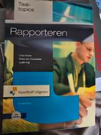 Rapporteren - Taal Topics, Cees Braas, 3e druk, Ophalen of Verzenden, Gelezen, HBO, Cees Braas, Rinke van Couwelaar, Judith Kat