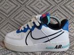 Nike Air Force 1 React Astronomy Blue Laser Crimson 38.5, Nike, Ophalen of Verzenden, Zo goed als nieuw, Sneakers of Gympen