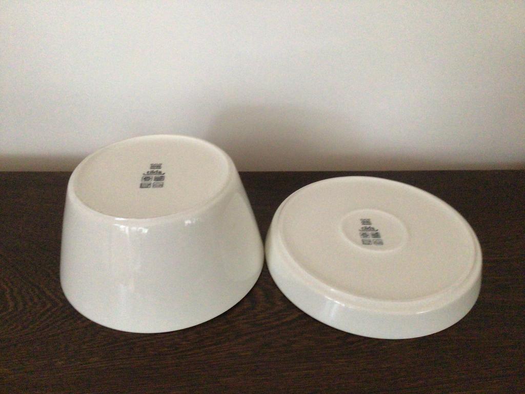 Tilda Saladekom en schotel Arabia, Huis en Inrichting, Gebruikt, Keramiek, Ophalen of Verzenden, Schaal of Schalen