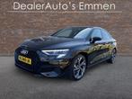 Audi A3 Limousine 30 TFSI ECC LMV SPORTSTOELEN NAVI LED, 65 €/maand, Stof, Gebruikt, Zwart