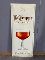 La Trappe Trappist emaille bord 120x50, Antiek en Kunst, Ophalen of Verzenden