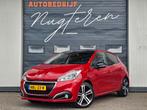 Peugeot 208 1.2 PureTech GT-line|5drs|Pano|Clima|Navi|Cruise, Voorwielaandrijving, Gebruikt, Leder en Stof, Bedrijf