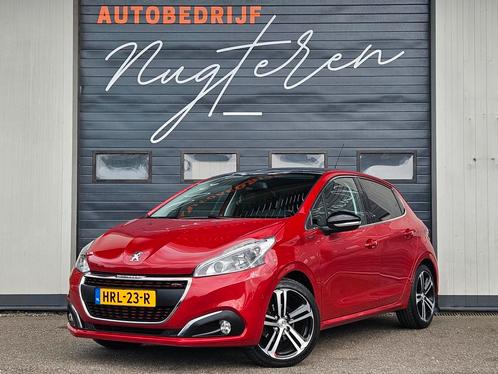 Peugeot 208 1.2 PureTech GT-line|5drs|Pano|Clima|Navi|Cruise, Auto's, Peugeot, Bedrijf, Te koop, ABS, Achteruitrijcamera, Airbags