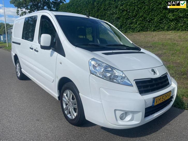 Peugeot Expert 229 2.0 HDI L2H1 DC Navteq 2 - Airco - Naviga, Auto's, Bestelauto's, Bedrijf, Te koop, ABS, Airbags, Airconditioning