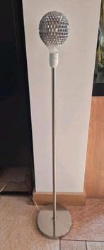 Staande RVS lamp / vloerlamp, Huis en Inrichting, Lampen | Vloerlampen, Ophalen, 150 tot 200 cm