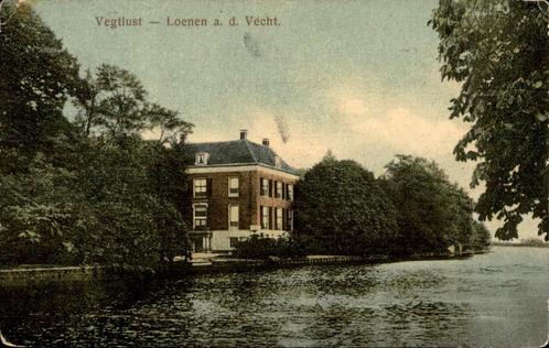 Loenen a.d. Vecht Vegtlust  st 1917, Verzamelen, Ansichtkaarten | Nederland, Gelopen, Utrecht, Voor 1920, Verzenden