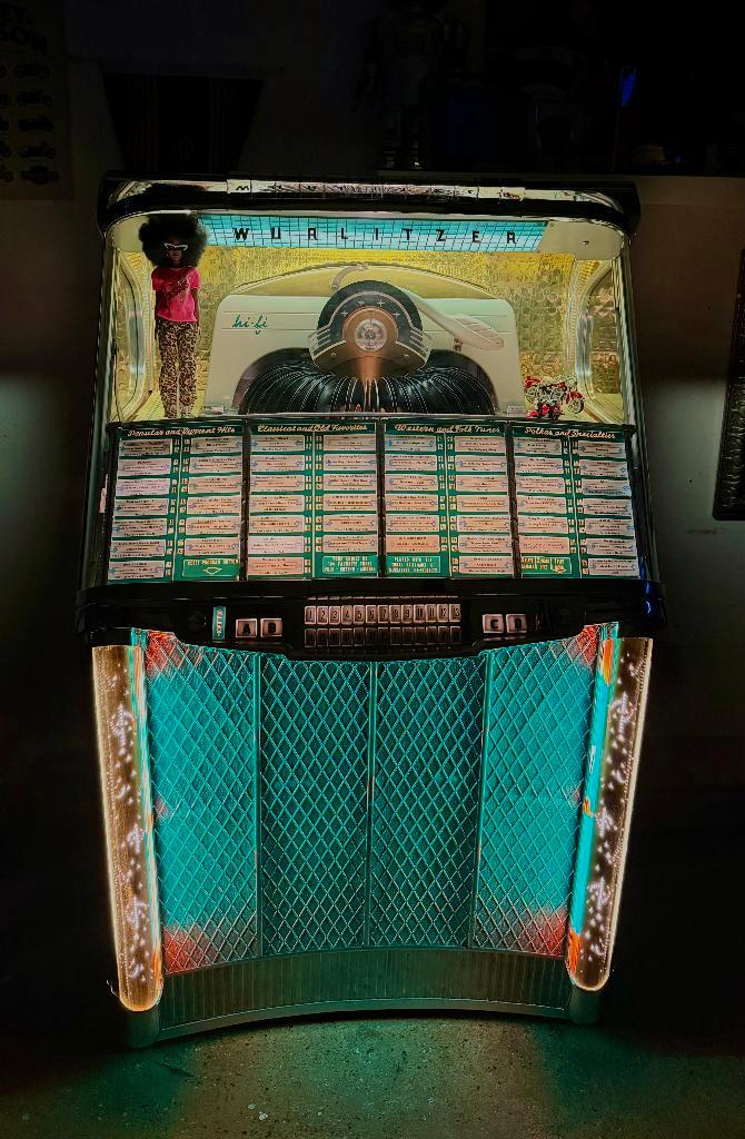 wurlitzer 2104 jukebox 1957, Verzamelen, Automaten | Jukeboxen, Gebruikt, Wurlitzer, 1950 tot 1960, Ophalen