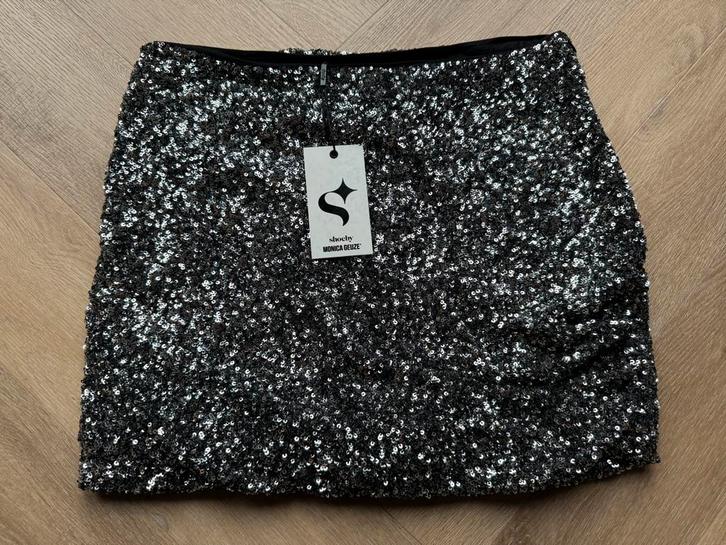 Nieuw Shoeby x Monica Geuze pailletten rok maat S, Kleding | Dames, Rokken, Nieuw, Maat 36 (S), Overige kleuren, Boven de knie