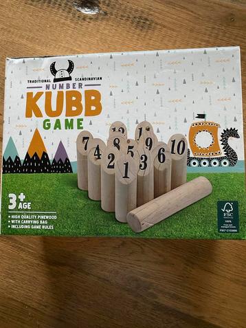 Nummer Kubb Spel beschikbaar voor biedingen