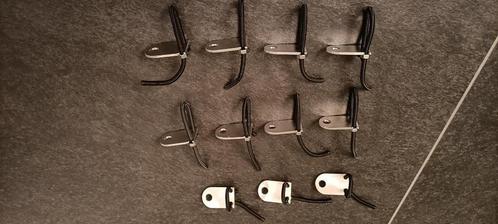 Nieuw rvs rod locks tbv banksticks buzzerbars, Watersport en Boten, Hengelsport | Karpervissen, Nieuw, Werphengel, Ophalen of Verzenden