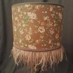 Zeer unieke vintage boudoir burlesque schemerlamp roze goud, Overige kleuren, Boudoir burlesque, Rond, Ophalen of Verzenden