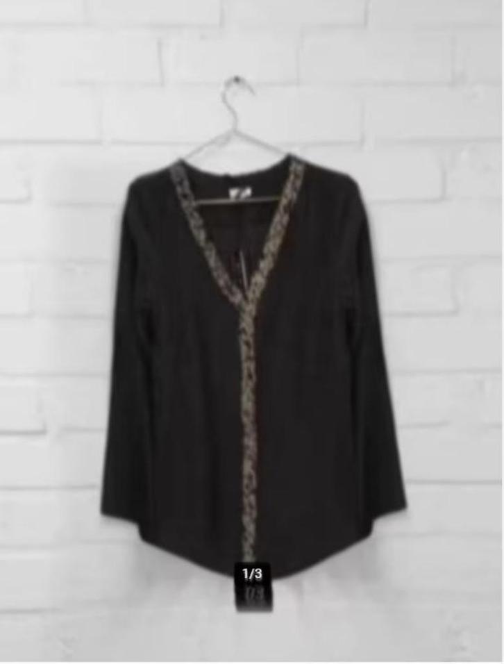LALIV - Prachtige 100% zijden blouse maat 42 - Nieuw €199, Kleding | Dames, Blouses en Tunieken, Nieuw, Maat 42/44 (L), Ophalen of Verzenden