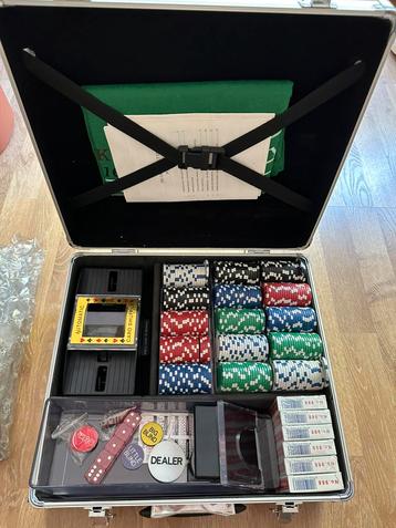 Poker/Blackjack set compleet beschikbaar voor biedingen