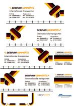 Vrachtauto decal 1:50 De Bruin Lommerts Delfzijl ( combi ), Hobby en Vrije tijd, Modelauto's | 1:50, Verzenden, Nieuw, Bus of Vrachtwagen