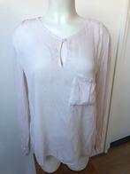 Transfer lichtroze dunne zijde blouse l, Kleding | Dames, Blouses en Tunieken, Maat 42/44 (L), Ophalen of Verzenden, Zo goed als nieuw