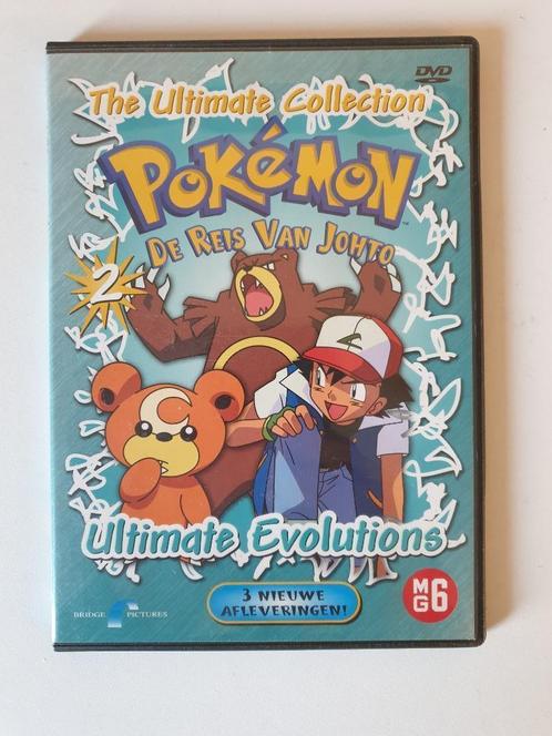 DVD-Pokémon - Ultimate Evolutions - Deel 2 De Reis van Johto, Cd's en Dvd's, Dvd's | Tekenfilms en Animatie, Gebruikt, Anime (Japans)