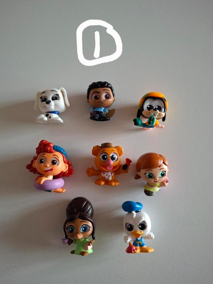 Disney Doorables Figuren Set, Kinderen en Baby's, Speelgoed | Poppen, Zo goed als nieuw, Overige typen, Ophalen of Verzenden