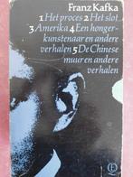 Franz Kafka Het proces Het slot Amerika een hongerkunstenaar, Boeken, Ophalen of Verzenden, Gelezen