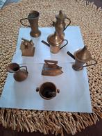 Vintage miniaturen messing/koper letterbak teab opruiming, Verzenden