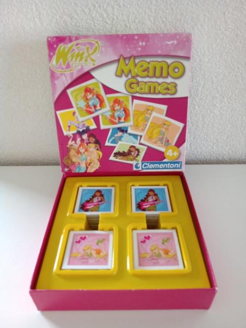 WINX CLUB SPEL MEMO GAMES (memoryspel), Kinderen en Baby's, Speelgoed | Educatief en Creatief, Nieuw, Ophalen of Verzenden