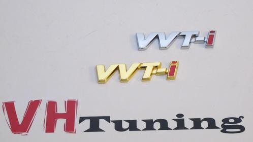 Toyota VVT-i 3D logo zelfklevend 7CM metaal, Auto diversen, Tuning en Styling, Ophalen of Verzenden