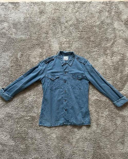 Levi’s vintage collection (LVC) - denim overhemd, Kleding | Heren, Overhemden, Zo goed als nieuw, Halswijdte 39/40 (M), Blauw