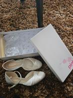 Pink satin ivory bruidsschoenen trouwschoenen mt 37, Ophalen of Verzenden, Nieuw