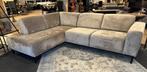 Hoekbank Vico 255x190 Champagne Direct/Leverbaar E-2198, Huis en Inrichting, Hout, 250 tot 300 cm, Verzenden, Hoekbank
