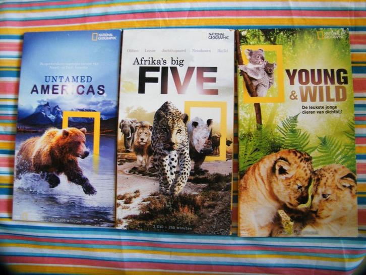 wilde dieren, Cd's en Dvd's, Dvd's | Overige Dvd's, Zo goed als nieuw, Alle leeftijden, Verzenden
