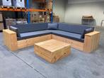 Douglas Hoekbank 260x260, Tuin en Terras, Ophalen, Nieuw, Hout