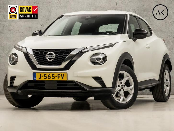 Nissan Juke 1.0 DIG-T Sport (APPLE CARPLAY, CAMERA, ZWART HE, Auto's, Nissan, Bedrijf, Te koop, Juke, ABS, Achteruitrijcamera