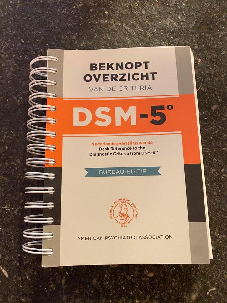 Bureau-editie. Beknopt overzicht dsm 5, Boeken, Psychologie, Zo goed als nieuw, Ophalen of Verzenden